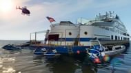Super Yachts come with some additional vehicles (Image via Rockstar Games)
